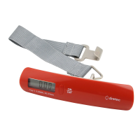 Dretec LS-107 手提電子行李秤 - 紅色 | 1kg-50kg秤重 | 香港行貨 Dretec LS-107 手提電子行李秤 - 紅色 | 1kg-50kg秤重 | 香港行貨
