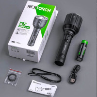 Nextorch P82 1200流明聚光遠射手電筒 | USB直充 1100米照射 IPX7防水 | 香港行貨