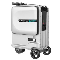 Airwheel SE3 Mini T 20吋可登機智能騎行電動行李箱 - 銀色 (豪華版) | APP駕駛控制 | 淨重6.6KG 香港行貨 - 訂購產品