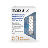 瑞士 FORA 福爾6合1血糖機 - 3合1 血糖/血比容/血紅蛋白試紙 (50張)