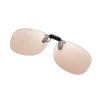 日本製Elecom 防藍光眼鏡啡色鏡片（夾式） - 大碼 (G-BUB-CF02LBK) | 減少72%藍光  | 防99%紫外線太陽鏡片
