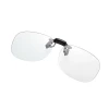 日本製Elecom 防藍光眼鏡透明鏡片（夾式） - 小碼 (G-BUG-CF01SBK) | 減少47%藍光 | 防99%紫外線太陽鏡片