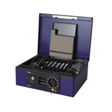 CARL 14" (CB-8770) 手提錢箱 | 雙鎖安全保障 | 兩層結構托盤 | 可收納A4尺寸文件/發票