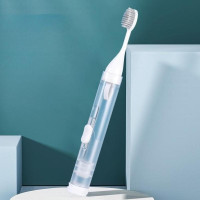 旅行便攜折疊牙刷 | 牙刷牙膏一體收納 | 可更換牙刷頭