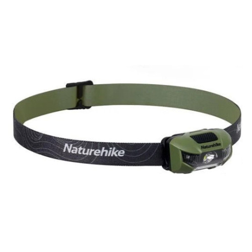 Naturehike 星野 防水戶外頭燈 - 綠色 (CNK2300DQ020) | 多檔光源亮度 | 70°角度調節