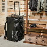 Naturehike 22寸拉桿旅行行李包 (NH21LX002) - - 霧面黑 | 55L大容量 | 軟式行李箱