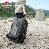Naturehike 26寸拉桿旅行行李包 (NH21LX002) - 霧面黑 | 85L大容量 | 軟式行李箱
