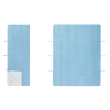 NATUREHIKE 霧淞親膚涼感被 - 藍色 (CNH23SD10001) | LLI源料抑制細菌 | 1000次+水洗不變形