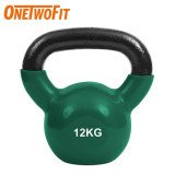 OneTwoFit ET016702 12KG專業健身壺鈴 | 磨砂弧形手柄