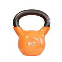 8KG專業健身壺鈴 | 磨砂弧形手柄