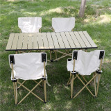 戶外摺疊桌椅套裝 (5件套) | 摺疊桌 x1 摺疊椅 x4  收納袋 x1