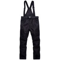 防風防水單雙板吊帶滑雪褲 - S碼黑色 | 可拆卸背帶 保暖透氣 - 訂購產品