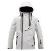 RIVIYELE 防水防風滑雪服外套 -M碼米白色 | 帶袖口雪卡袋設計
