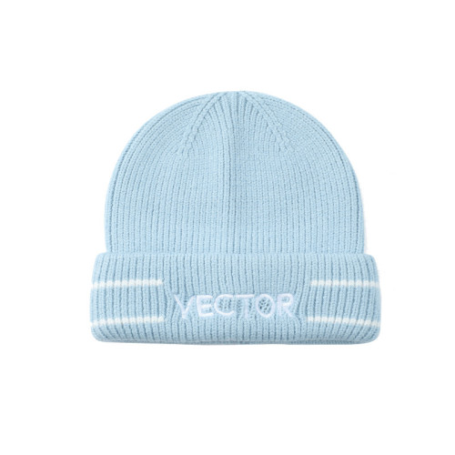 Vector 兒童滑雪針織冷帽 - 冰川藍