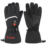 Savior Heat 電熱五指滑雪手套 (一對) - M | 3段溫度調節 | 外層防水面料