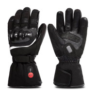 Savior Heat 電熱電單車騎行手套 (一對) - XXL | 3段溫度調節 | 加厚皮革保護