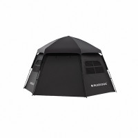 Blackdog CBD2300QT012 3-4人自動速開六角帳篷 | PU3000防水 | 全遮光黑膠 