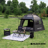 Blackdog CBD2300QT012 3-4人自動速開六角帳篷 | PU3000防水 | 全遮光黑膠