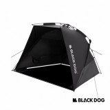 Blackdog CBD2300ZP011 黑膠遮光沙灘自動帳篷 | 半開放式設計 | 通風防蟲網紗