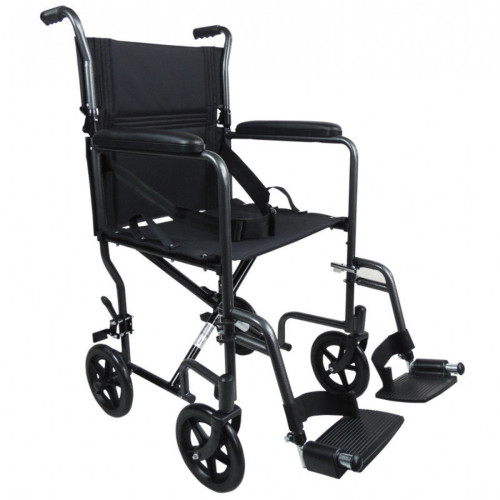 Aidapt 愛意達 輕巧式可折疊鋼製輪椅 (錘擊效果) | 可調節擺動腳踏 | 19寸寬的座椅 | 香港行貨