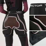 Vector 成人加厚內穿護臀護具- XL | 高彈HD FOAM護墊 | 彈性萊卡物料