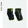 Vector 滑雪內穿護膝 - 綠色L碼 | 3D貼合保護 | 透氣彈性面料