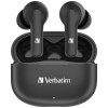 Verbatim 66950 藍牙5.3 ENC & ANC 真無線耳機 - 黑色 | ENC+ANC降噪 | 官方藍牙5.3認證 | 香港行貨