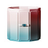 免安裝速開板材摺疊泡澡桶 | 便攜式家庭浴缸洗澡桶 - 80*70cm 粉藍色