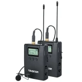 Takstar SGC-200W 無線攝像採訪麥克風 - (一拖二) | UHF無線傳輸 手機電腦單反相機直播領夾麥