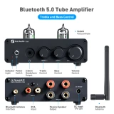 Fosi Audio T20X 藍牙5.0 迷你真空管擴音機 | 可驅動桌面喇叭/3.5MM耳機
