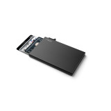 NIID 自動式金屬RFID卡片盒 - 黑色 | 可容納五張卡片 | 自動推出卡片