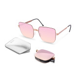 ROAV Brigitte 最薄折疊太陽眼鏡 - 金/粉紅 | 15g極輕 | 100%阻檔UVA及UVB紫外光