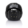 Fairtex HG14 拳擊訓練護頭頭盔 | 全臉防護頭套 - 黑色XL碼