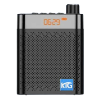 KTG-A6 (掛腰/掛肩式)專業無線擴音機 | 插線麥克風 | 香港行貨 - 黑色