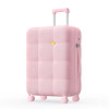 MGOB 28吋沙發紋萬向輪行李箱 - 粉紅 | YKK拉鏈 | 1.7mm加厚外殼 | TSA海關鎖