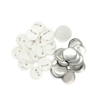 DIY手動自製襟章機專用襟章耗材 - 25mm膠底襟章(100個)