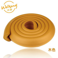 Weikang 2米兒童保護桌邊L型防撞邊 - 木色 | 幼兒保護 | 長度可修剪