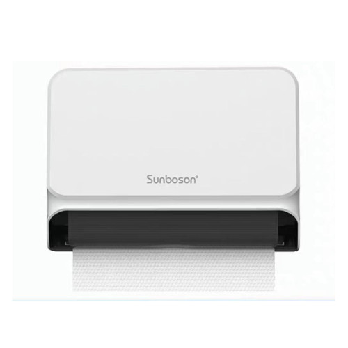 Suboson 酒店商場洗手間擦手紙巾盒 - 白色 | 掛牆抽紙盒 | 免打孔安裝