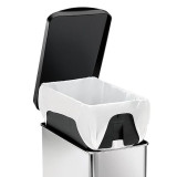 simplehuman 10L不銹鋼腳踏垃圾桶 (CW1180) | 防指紋設計 | 靜音關蓋 | 香港行貨