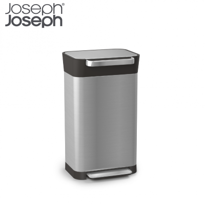 Joseph Joseph - Titan 30L 壓縮垃圾桶 (不銹鋼) 