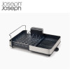 Joseph Joseph 可伸縮餐具瀝乾架 (不銹鋼) | 可移動排水口 | 防指紋塗層