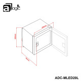 aMagic 20L單屏旋鈕調節電子防潮箱 | 25%-60%RH無極濕度調節 | 香港行貨【代理直送】