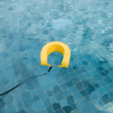 游泳救生浮標 - 黃色鋼扣款 | 101*15*7.6CM
