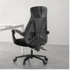 Hbada P531 可平趟人體工學椅 - 黑色 (不帶腳托) | 扶手可前後動 | 155°傾斜 | 腰托可升降