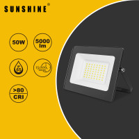 Sunshine 50W LED白光泛光燈 | IP65防水 | 5000lm