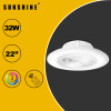Sunshine LED智能遙控天花風扇燈 | 吸頂燈鴻運扇 | 3段風速 | 香港行貨 【不包安裝】