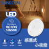 Sunecon LED人體感應小夜燈 - 黃光 | USB充電 | 香港行貨