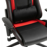 Zenox Mercury MK2 皮面電競椅 - 紅色 | 90º-180º後仰 | 記憶海綿頭枕 | 香港行貨 【代理直送】