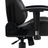 Zenox Mercury MK2 布面電競椅 - 黑色 | 90º-180º後仰 | 記憶海綿頭枕 | 香港行貨 【代理直送】