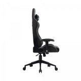Zenox Mercury MK2 布面電競椅 - 黑色 | 90º-180º後仰 | 記憶海綿頭枕 | 香港行貨 【代理直送】